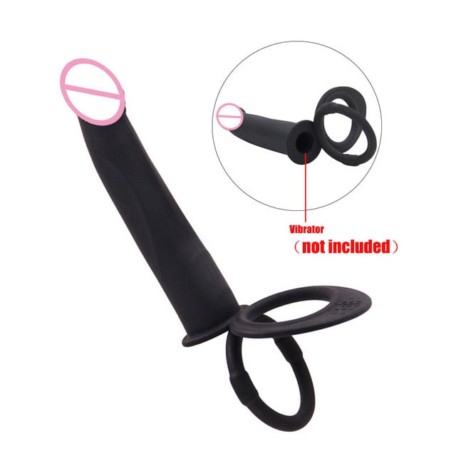 Strapon Double Penetration Strap On Cock Dildo Anal Vibrator Adult Erotic Sex Toys For Woman Couples Bondage Gear SexShop